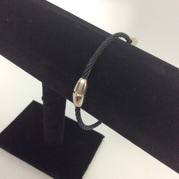 CZ Corded Bracelet - Picture 2 of 4